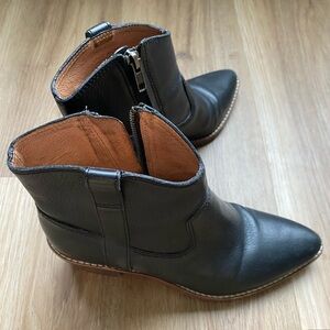 Madewell Hailie Boot Leather Size 6